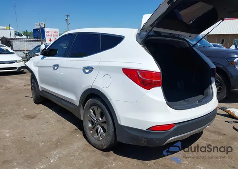 2015 Hyundai Santa Fe Sport 2.4L из США, поврежденный, VIN 5XYZTDLB0FG279715